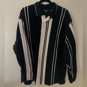Striped Men’s Shirt. Wore as a dress :)
